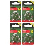 Lot de 24 piles bouton zinc air type a10 / 10 145v pour appareils auditifs compatibles pr70 - visiodirect ...