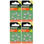 Lot de 24 piles bouton zinc air type a312 - 312 pour appareils auditifs compatibles pr41 145v - yuan ...