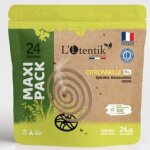 Lot de 24 spirales r�pulsif ext�rieur anti moustiques - citronnelle bio