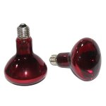 Lot de 2ampoules chauffantes pour reptiles de 100w ampoules de soleil infrarouge pour amphibiens ampoules ...