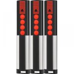 Lot de 3 868mhz telecommande portail telecommande porte de garage compatible avec telecommande 4020 tx03 ...