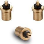 Lot de 3 adaptateurs de recharge de gaz - buse type de bouteille de gaz butane / bidon - recharge pour ...