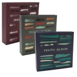 Lot de 3 albums pochettes 10x15 coating 200 photos