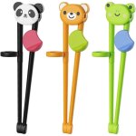 Lot de 3 baguettes dentra�nement r�utilisables en plastique pour enfants tout - petits d�butants droitiers ...