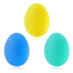 Balle anti - stress - mixte - lot de 3 - duret diffrente - rhabilitation - soulagement du stress