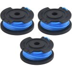 Lot de 3 bobines et ligne pour tondeuse � gazon karcher ltr 18� 2. 444 - 014. 0