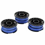 Lot de 3 bobines de fil 15 mm (2�6 m) a6441x3 - xj pour coupe - bordures black + decker - d�roulement ...