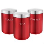 R�cipient alimentaire - cheffinger - lot de 3 bo�tes en inox - herm�tiques - design moderne - couleur ...