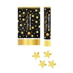 Lot de 3 canons � confettis kabuki happy new year de 105 cm