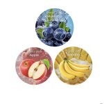 Lot de 3 capsules aromatisantes pour gourde  eau ? myrtille banane pomme - sans sucre