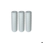 Cartouches filtrantes - yyv - lot de 3 - filtration jusqu� 25 microns - 10 pouces - couleurs multiples ...