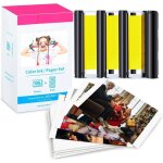 Lot de 3 cartouches de papier photo de rechange pour imprimante photo canon selphy cp1300 cp1500 cp1200 ...