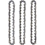 Lot de 3 chanes de trononneuse pour guide - chane de 14 (35 cm) 52 maillons dentranement faible rebond ...