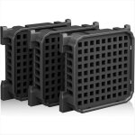 Lot de 3 filtres � air pour r�frig�rateur liebherr filtre � charbon actif pour 9096989 988246000 remplace ...