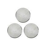 Lot de 3 grilles de cuisson rondes professionnelles pour four  pizza et barbecue en anti - adhsive ...