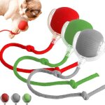 Jouet interactif - lot de 3 balles roulantes - rechargeables usb - multicolore