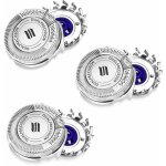 Lot de 3 lames de tête de rasoir électrique pour hommes pour philips hq8 pt720 pt725 pt815 pt860 at890 ... Lot de 3 lames de tête de rasoir électrique pour hommes pour philips hq8 pt720 pt725 pt815 pt860 at890 ...
