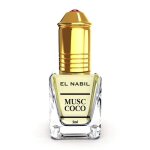 Lot 2 muscs el nabil coco 100% huile parfumee 2x 5ml extrait de parfum roll musc