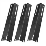 Lot de 3 plaques chauffantes universelles de rechange en porcelaine r�glable pour barbecue � gaz - s?�tendent ...