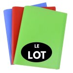 Lot de 3 protges - documents a4 graphmate colors 60 vues - 30 pochettes