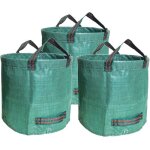 Lot de 3 sacs de jardin de 500 litres sacs à déchets de jardin. sacs poubelles stables en pp lot de 3 ... Lot de 3 sacs de jardin de 500 litres sacs à déchets de jardin. sacs poubelles stables en pp lot de 3 ...