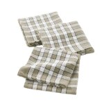 Lot de 3 serviettes de table traditio 45x45cm lin