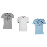 Lot de 3 t - shirts homme coton slazenger et lambretta