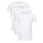 Lot de 3 t shirts pierre cardin homme coton stretch blanc