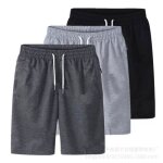Lot de 3 shorts homme sport jogging bermudas de course sweatpants pantalon court respirant homme �t�