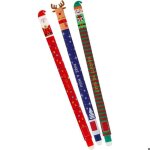 Lot de 3 stylos de nol effaables - rouge bleu vert - dition spciale de nol - stylos  encre effaables ...