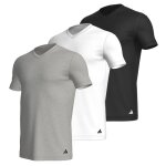 Lot de 3 tee - shirts col v homme active core cotton adidas sport