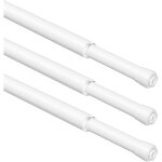 Lot de 3 tringles � rideaux extensibles 3 en 1 sans per�age diam�tre de 13 mm tringle de tension � ressort ...