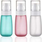 Lot de 3 vaporisateurs anti - fuites de 65 ml rechargeables pour parfums huiles essentielles cheveux ...