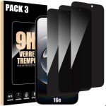 Film de protection - vitre - iphone 16e - verre tremp - anti - espion - lot de 3