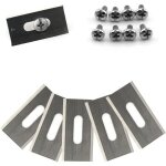 Lot de 30 lames de rechange pour tondeuse robot husavarna - lames universelles en titane