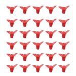 Lot de 30 mangeoires  oiseaux de rechange en plastique pour mangeoires  oiseaux accessoires pour jardin ...