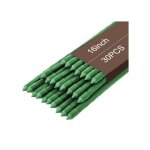 Lot de 30 piquets de culture pour plantes de jardin tuteurs de tomates avec 15 connecteurs pour l�gumes ...