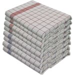 Torchons de cuisine - non spcifi - lot de 30 - 55 x 80 cm - 100% coton - couleurs assorties  carreaux ...