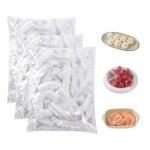 Lot de 300 charlotte alimentaire reutilisablefilm alimentaire elastique sac de conservation couvre plat ... Lot de 300 charlotte alimentaire reutilisablefilm alimentaire elastique sac de conservation couvre plat ...