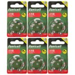 Lot de 36 piles bouton zinc air type a10 - 10 pour appareils auditifs compatibles pr70 145v - yuan yuan ...