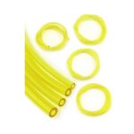 Lot de 4 1m tuyaux dessence durite essence 2 x 3. 5 mm 2. 5 x 5 mm 3 x 5 mm 3 x 6 mm pour tron�onneuses ...