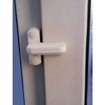 Lot de 4 ou 8 poign�es de porte reelva - ch�ssis + vis de montage - en pvc et upvc (polychlorure de vinyle ...