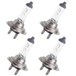 Lot de 4 ampoules h7 pour phares de voiture 24 v 100 w 7500 k xenon gaz halog�ne blanc ampoule auto coche ...