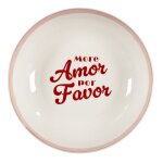 Lot de 4 assiettes - home deco factory - dolce vita - creuses - multicolore