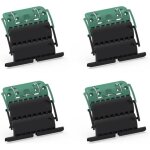 Lot de 4 attaches de tablier rigide 2 maillons clicksur h875e pour volet roulant - fixation / verrou ...