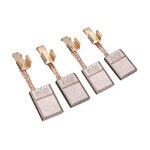 Lot de 4 balais de charbon pour perceuse � percussion �lectrique sans fil dtd146 dhp456 dhp458 bhp456 ...