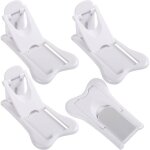 Lot de 4 bloque porte coulissante securite fenetre enfant auto - adh�sif bloc porte securite bebe protection ...