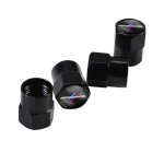 Lot de 4 bouchons de valve de pneu de voiture en mtal 3d pour bmw performance x5 x1 e46 e90 e60 f10 ...