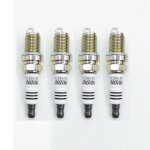 Lot de 4 bougies dallumage en iridium bkr6eix - 11 3764 pour nissan toyota subaru mitsubishi kia yamaha ...