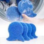 Lot de 4 boules anti - poils r�utilisables pour machine � laver attrape - poils efficace pour chiens ...